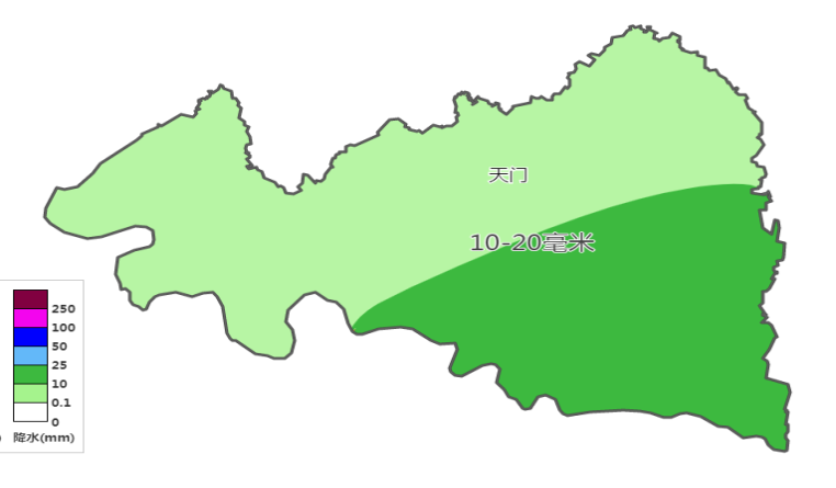 天門7月17日雨情、水情、未來天氣情況快報