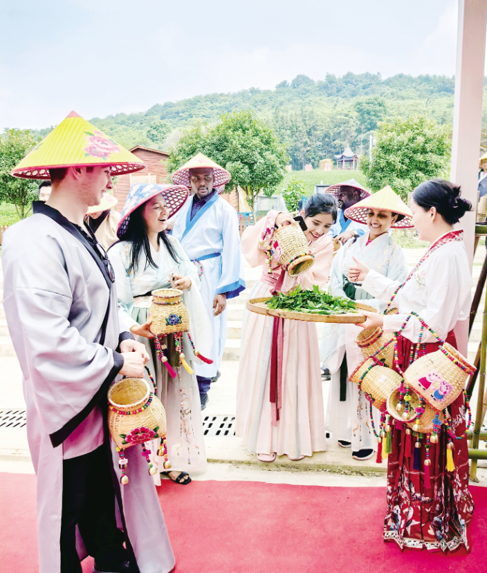 國(guó)際友人研修茶文化